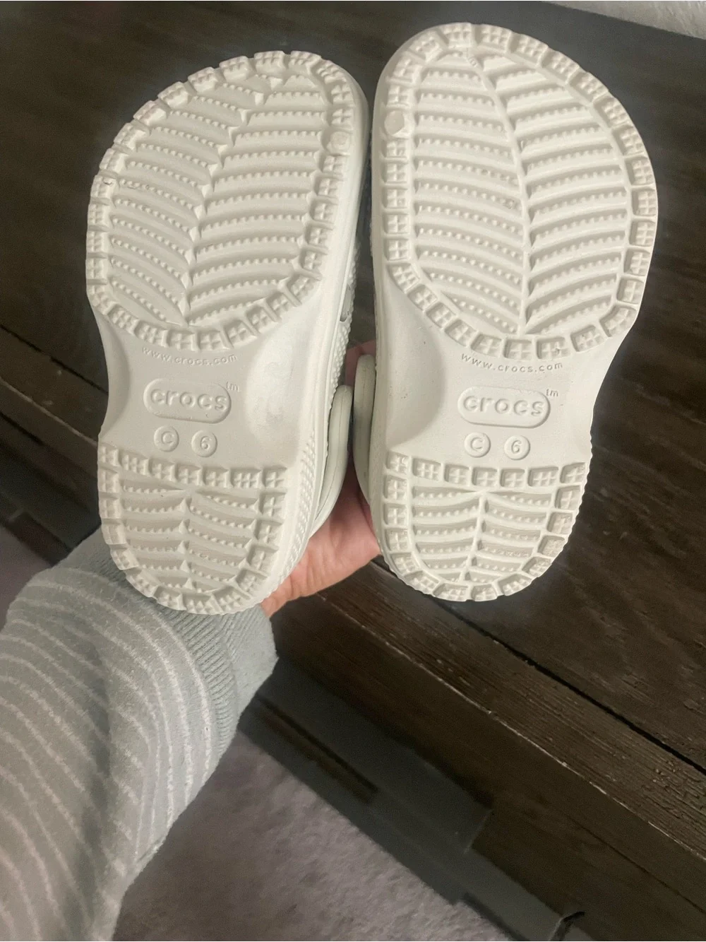 CROCS Toddler Classic Clog in White
